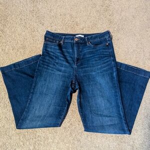 LC Lauren Conrad size 16 super high waist wide leg jeans